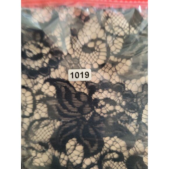 White House Black Market Dress Wmns Sz 4 Black Strapless Beaded Lace Knee Length - Picture 16 of 16